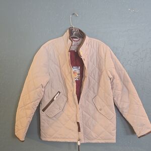 Robert Graham Quilted Jacket with Brown Details